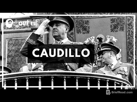 CAUDILLISMO ¿Qué es ? Significado, Causas, Consecuencias y otras Características. #Franco