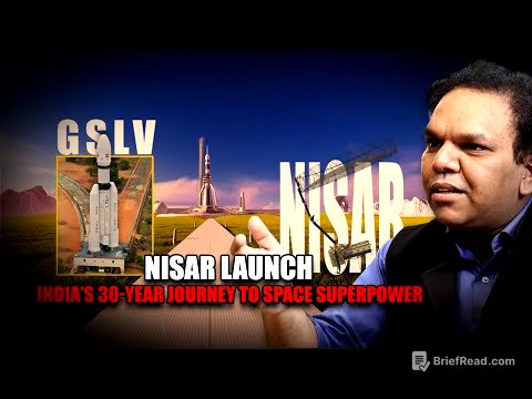 NISAR Launch: India’s 30-Year Journey to Space Superpower