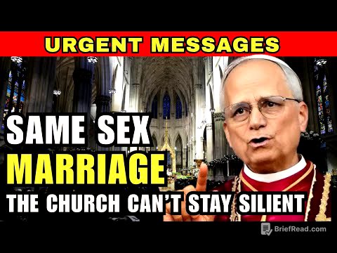 What the Church Must Say About Same-Sex Marriage (Before It's Too Late) | Pope Leo XIV