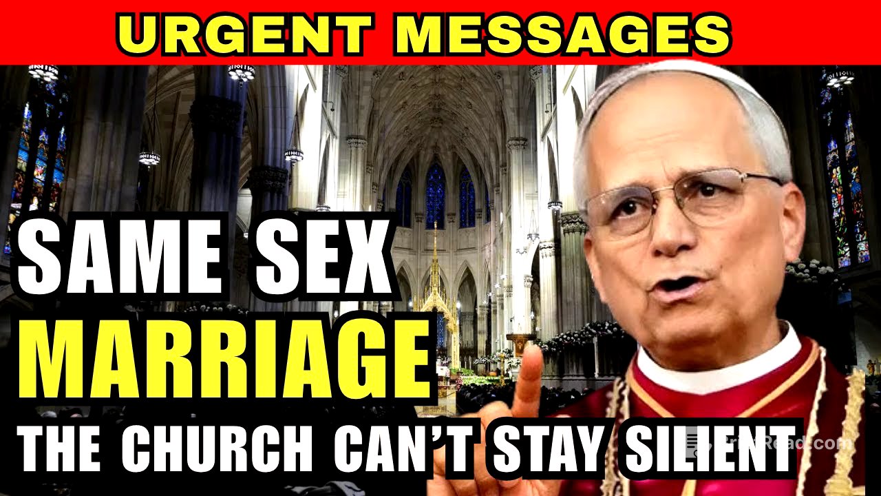 What the Church Must Say About Same-Sex Marriage (Before It's Too Late) | Pope Leo XIV