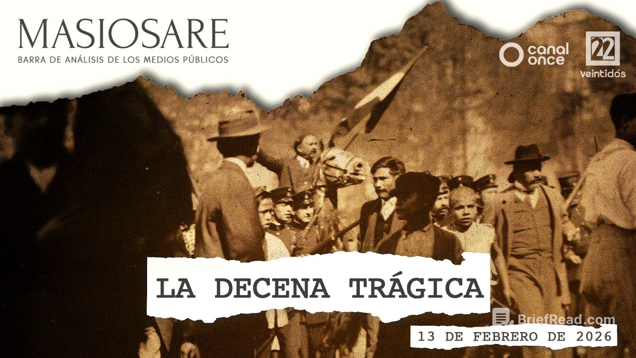 Masiosare - Historia y presente: La decena trágica (13/02/2026)