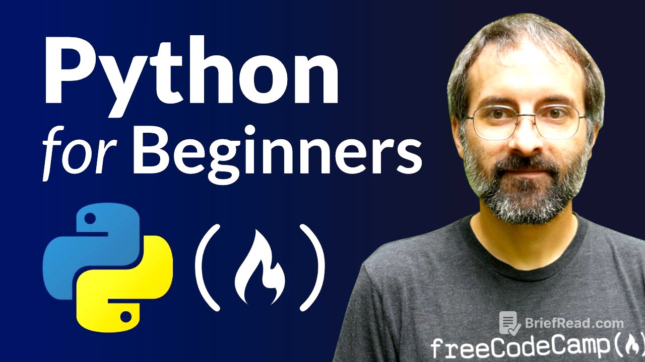 Python for Beginners – Full Course [Programming Tutorial]