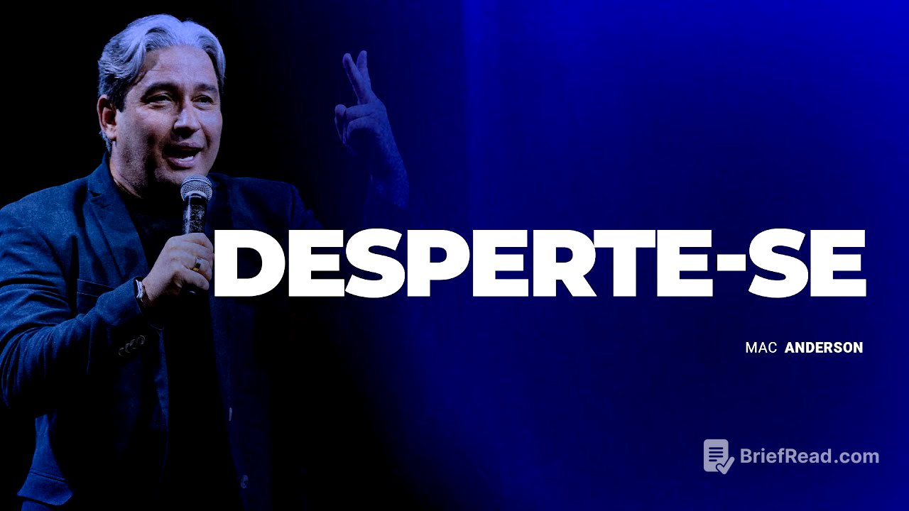 DESPERTE-SE - PR. MAC ANDERSON