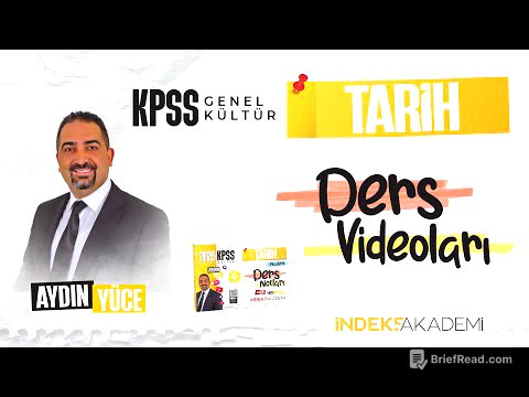 2 - 2026 KPSS - Tarih - İslamiyet Öncesi Türk Tarihi Siyasi Tarih - II - Aydın YÜCE