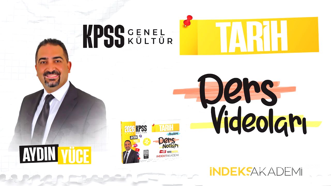 2 - 2026 KPSS - Tarih - İslamiyet Öncesi Türk Tarihi Siyasi Tarih - II - Aydın YÜCE