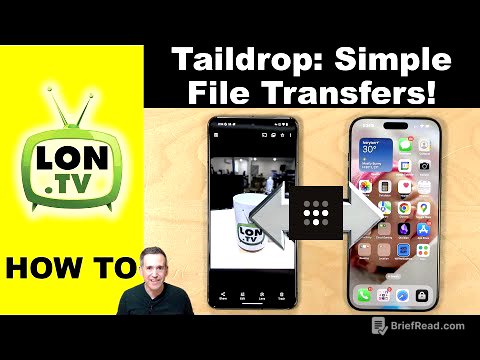 Taildrop: Simple Worldwide File Transfers via Tailscale - No Cloud Required!