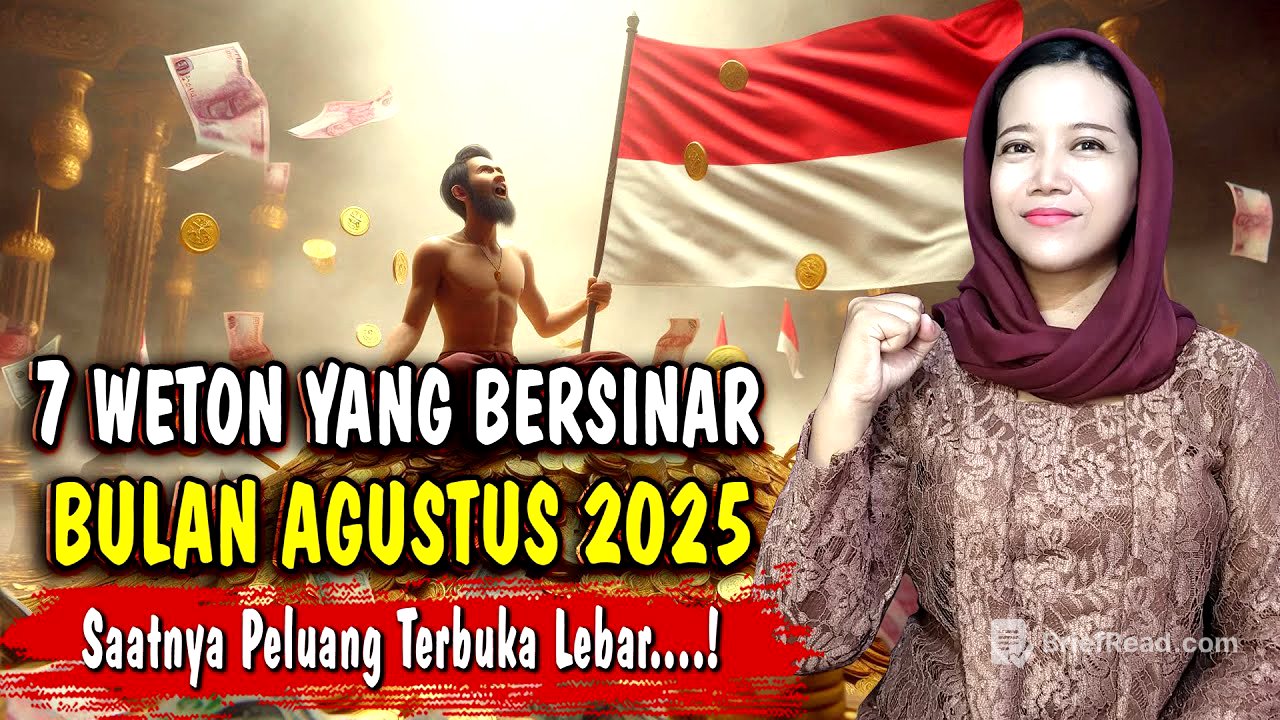 Sinyal Alam...! 7 WETON YANG DIPREDIKSI MELESAT DI BULAN AGUSTUS 2025
