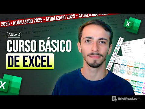 Curso Básico de Excel 2025 | Aula 2 | GRATUITO