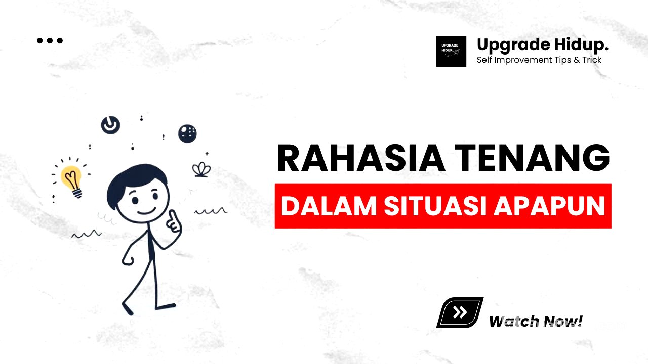7 Kebiasaan Orang yang Selalu Tenang di Situasi Apa pun
