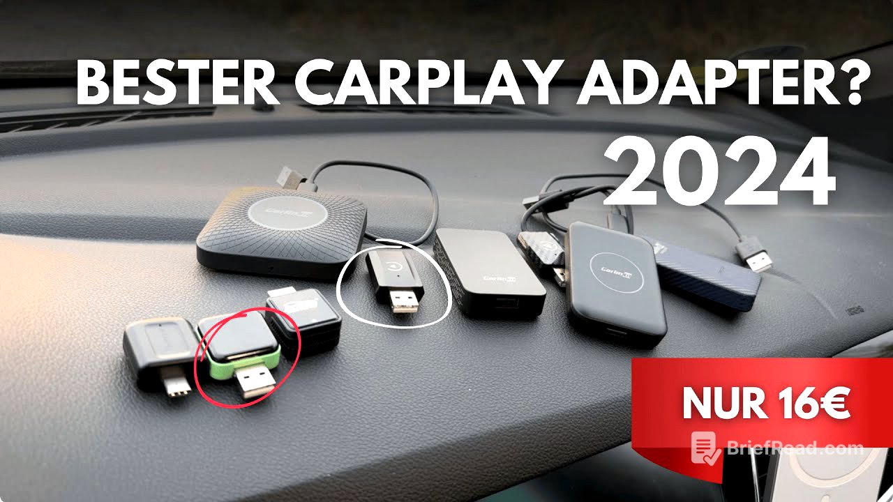 Ist das der beste wireless Carplay Adapter 2024?