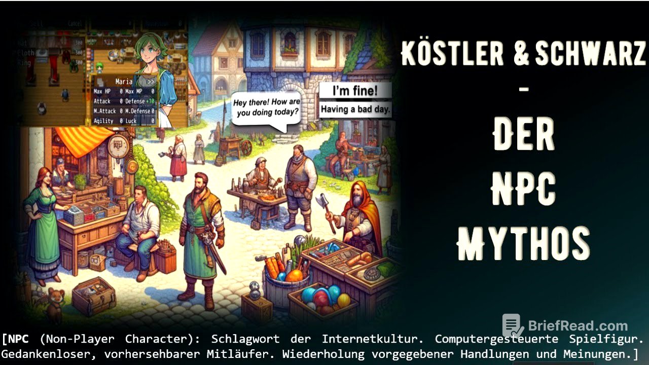 Köstler & Schwarz - Der NPC Mythos