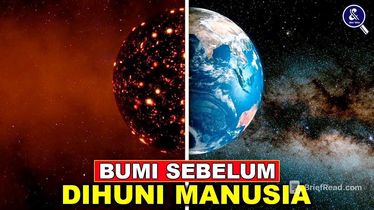 KRONOLOGI TERBENTUKNYA BUMI! Beginilah Kondisi Bumi Sebelum Dihuni Manusia