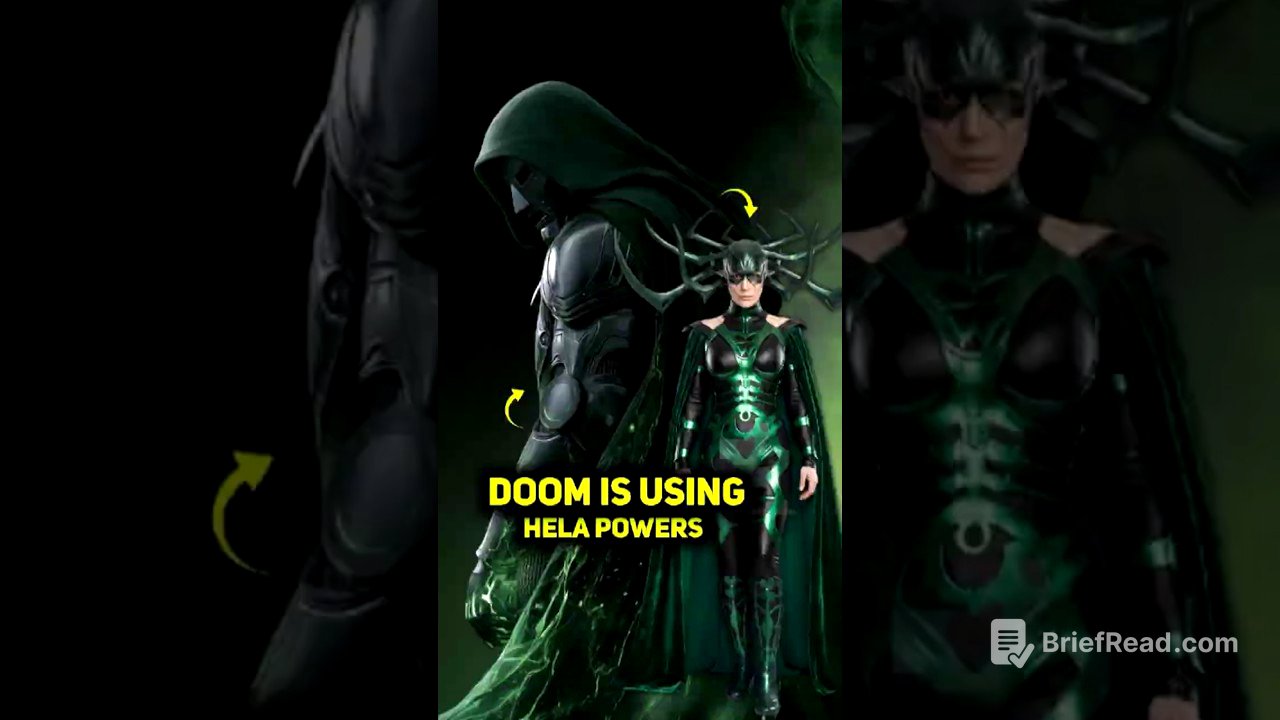why dr doom using hela powers #avengers #mcu #shorts