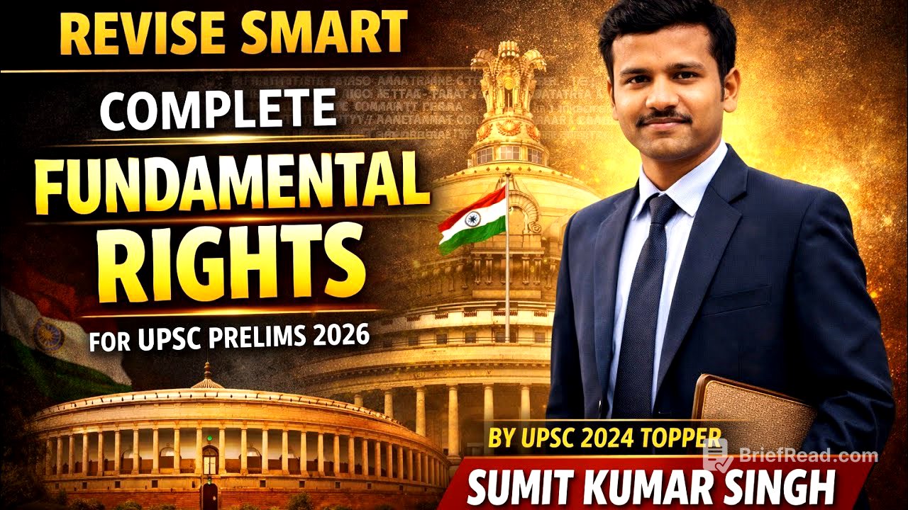 Revise Fundamental Rights in 1 Hour | BY UPSC 2024 Topper | Revise Smart