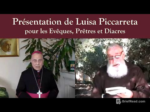 Qui était VRAIMENT Luisa Piccarreta? La Servante de Dieu présentée aux membres du Clergé.