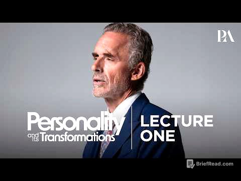 Personality Psychology | Lecture One (Official) | Peterson Academy