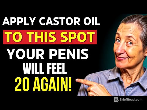 Men Over 50: Rub THIS Spot with Castor Oil for Stronger Erections Naturally | Barbara O'Neill