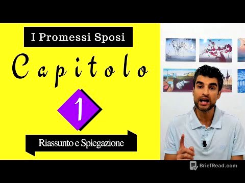 (Capitolo 1) Promessi sposi: riassunto e spiegazione