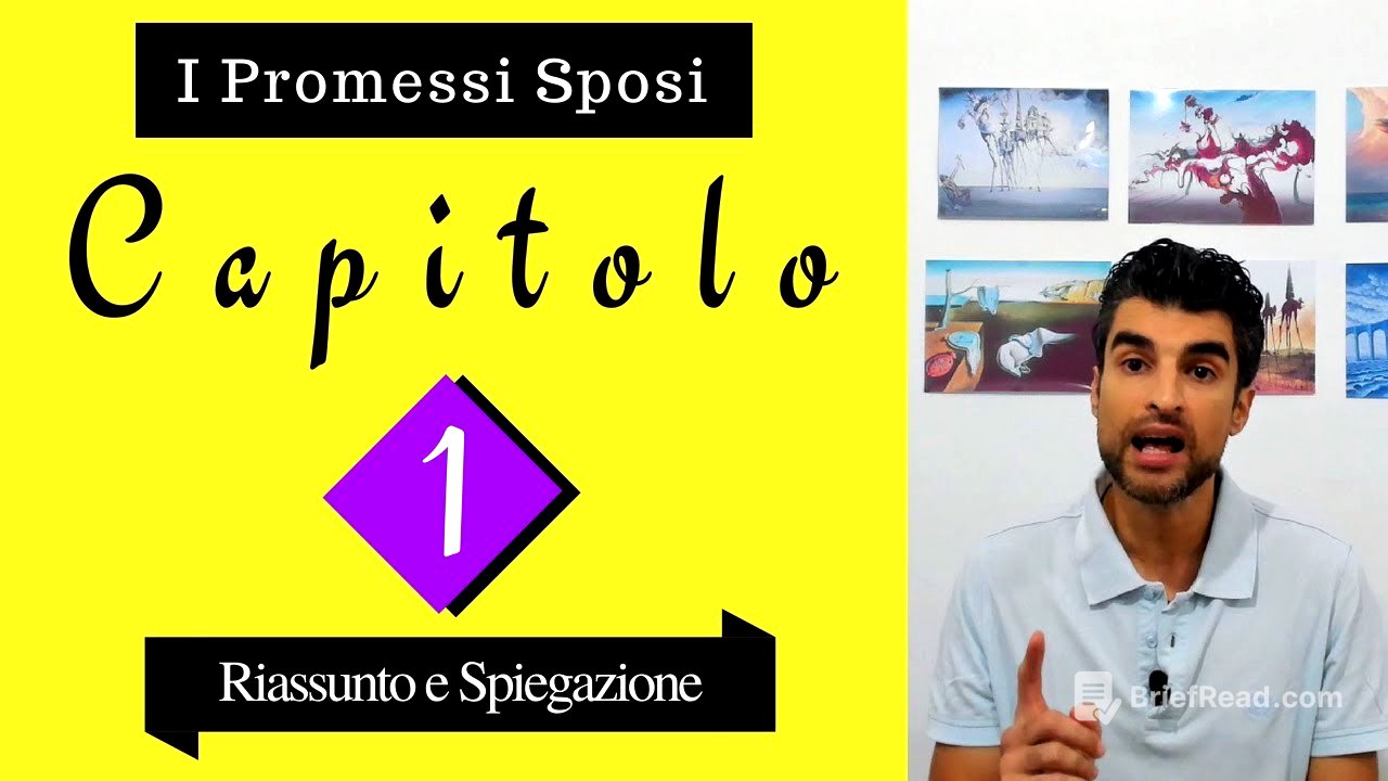 (Capitolo 1) Promessi sposi: riassunto e spiegazione