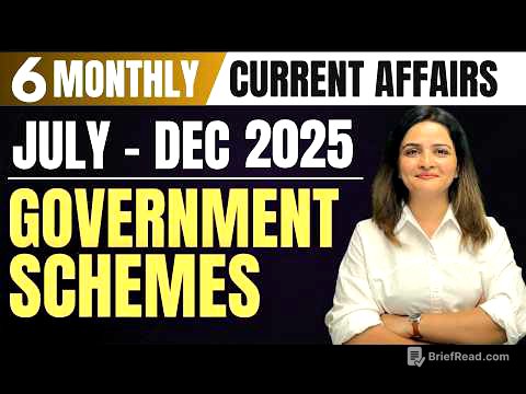 6 Months Government Schemes 2025 (July–Dec) with Memory Tricks | Defence Current Affairs