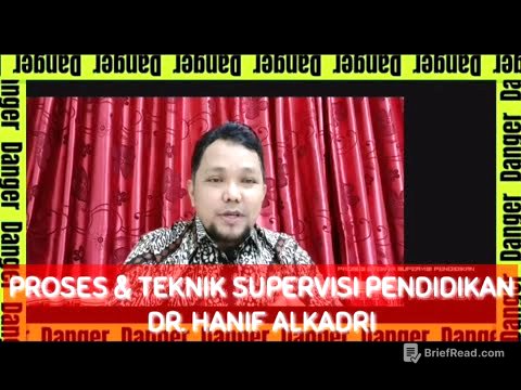 PROSES & TEKNIK SUPERVISI PENDIDIKAN