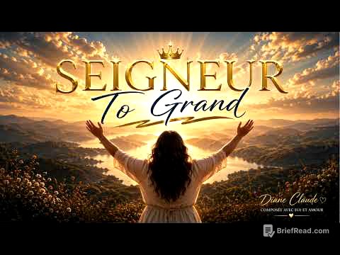 ✨ SEIGNEUR TO GRAND – Diane Claude | Chant de Louange & Adoration