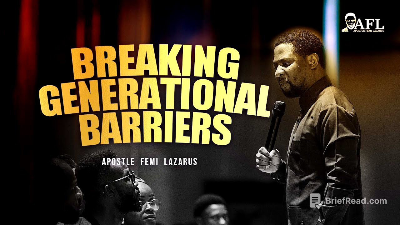 BREAKING GENERATIONAL BACKGROUNDS