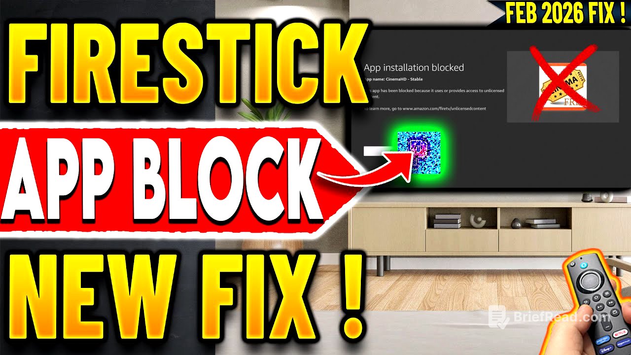 🔴Firestick App Block Got Worse — New App Cloner Fix (2026)