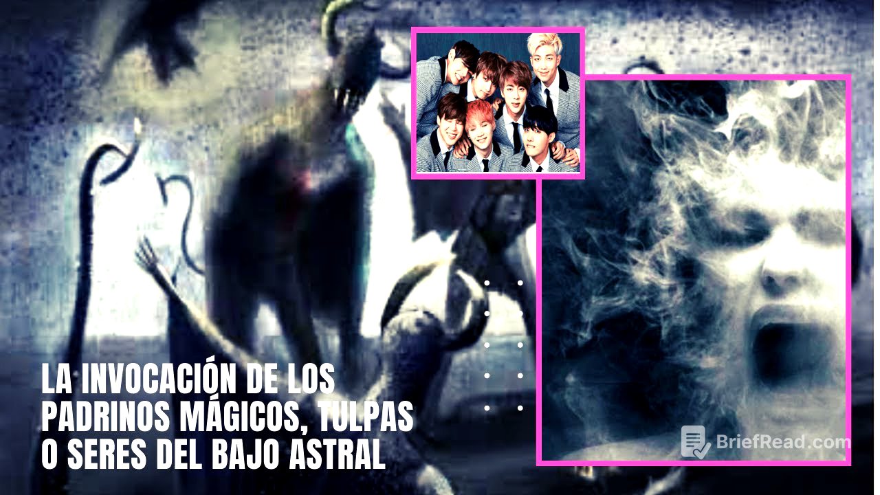 LA INVOCACIÓN DE LOS PADRINOS MÁGICOS, TULPAS O SERES DEL BAJO ASTRAL