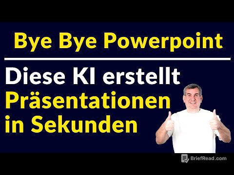 Diese KI macht PowerPoint ÜBERFLÜSSIG!?!