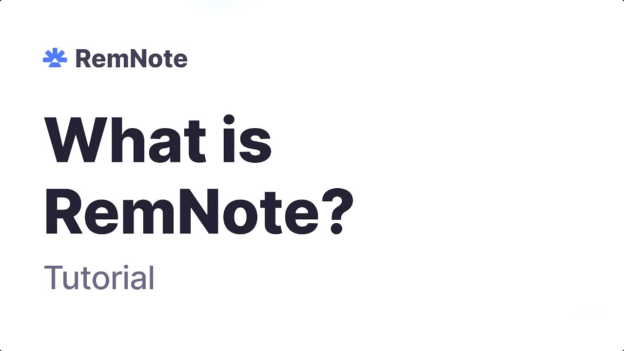 What is RemNote? - Get Started in 2 Minutes