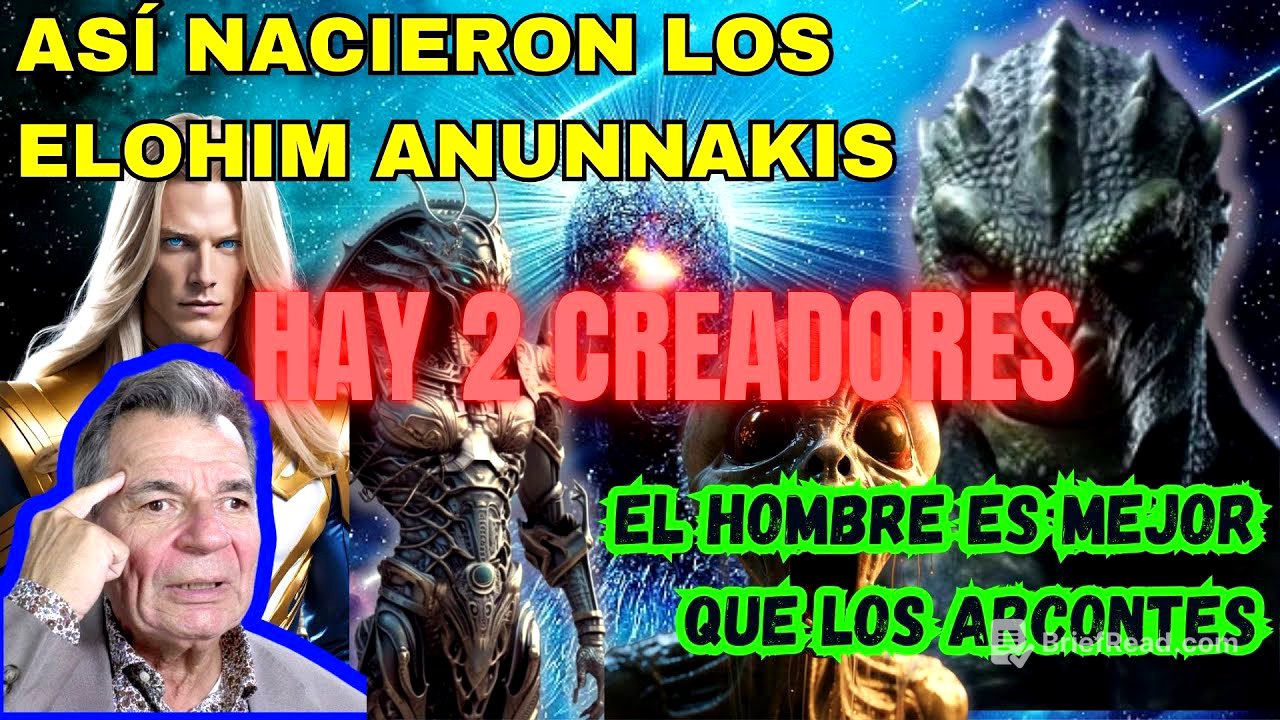 CORRADO MALANGA - COMO SE CREARON LOS ARCONTES ALIENIGENAS   EL VERDADERO GENESIS