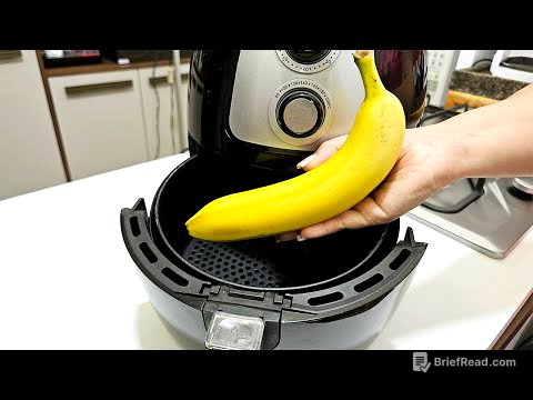 FAZ HOJE essa BANANA na Air Fryer! Você precisa experimentar 😋