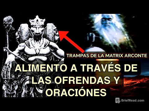 TRAMPAS DE LA MATRIX ARCONTE - Capitulo 2|| "Alimento energetico"