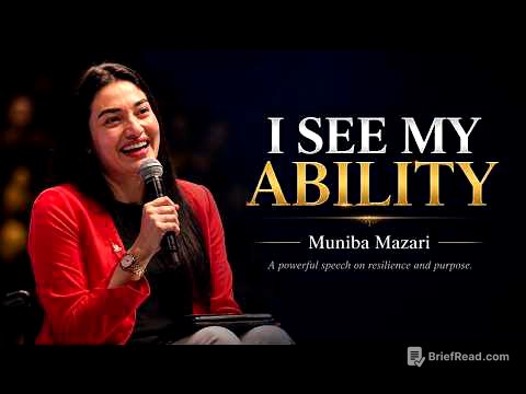 Muniba Mazari Speech: I See My Ability | English Subtitles