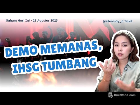 Saham Hari Ini 29 Agustus 2025: Demo Memanas, IHSG Turun, Rupiah Melemah, Gimana Nasib Market?
