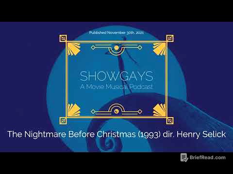 The Nightmare Before Christmas (1993) dir. Henry Selick | Showgays: A Movie Musical Podcast