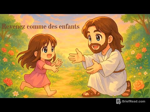Revenez comme des enfants