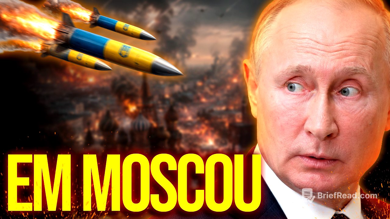 MOSCOU EM CHAMAS — UCRÂNIA LEVA A GUERRA À CAPITAL RUSSA