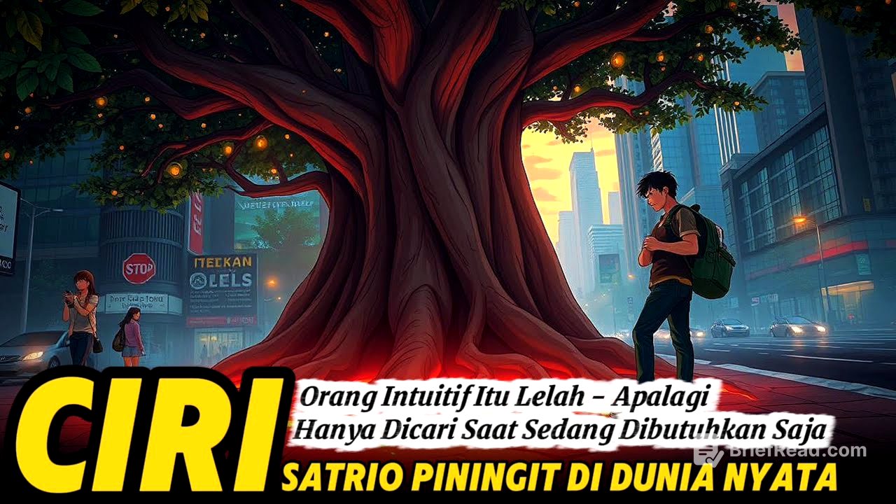 🎯Ciri Satrio Piningit di Dunia Nyata: Orang Intuitif Itu Lelah - Hanya Dicari Saat Sedang Dibutuhkan