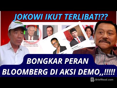 JOKOWI PANIK,,,!!! HENDROPRIYONO BONGKAR KETERLIBATAN BLOOMBERG DI AKSI BERDARAH 28 AGUSTUS #jokowi