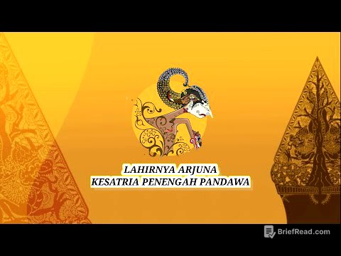 CERITA WAYANG TRADISIONAL | LAHIRNYA ARJUNA KESATRIA PENENGAH PANDAWA