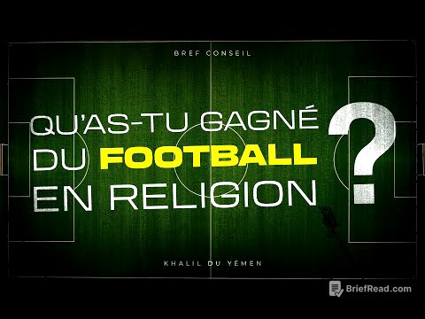 Qu'as-tu gagné du Football en religion ?