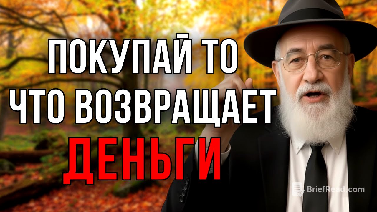 Эти покупки ВОЗВРАЩАЮТ деньги: инвестируй правильно | Еврейский секрет богатства