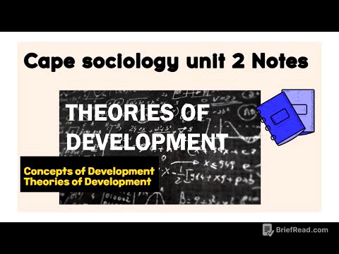 Cape Sociology Development Theories I Lessen 2 I SLC