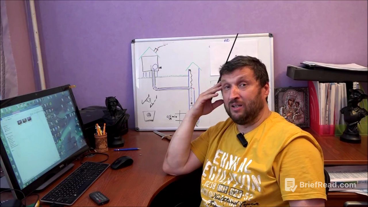 Проводим воду из колодца в дом своими руками.
