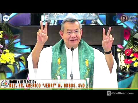 𝗧𝗛𝗘 𝗟𝗢𝗥𝗗'𝗦 𝗣𝗥𝗔𝗬𝗘𝗥 𝗶𝗻 𝗗𝗔𝗜𝗟𝗬 𝗟𝗜𝗙𝗘 | HOMILY 27 July 2025 with Fr. Jerry  | 17th Sunday in Ordinary Time