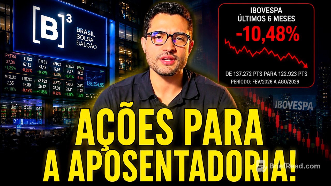 10 AÇÕES SEGURAS DE SETORES PERENES QUE ESTÃO MUITO BARATAS