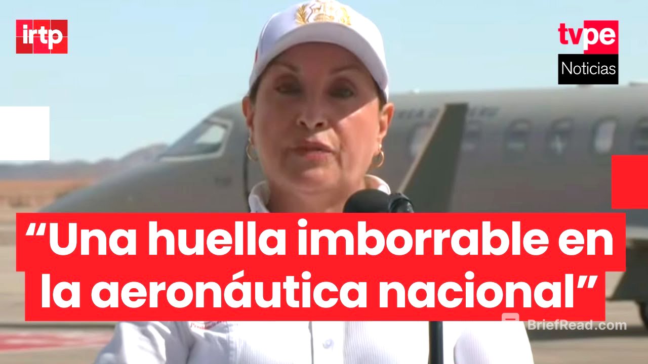 Presidenta Dina Boluarte encabeza ceremonia por los 40 años del sistema Mirage 2000 en el Perú