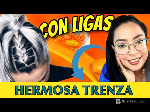 Pelo Largo. Trenza de Unicornio. Tutorial de Trenzas.